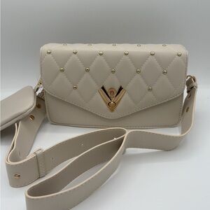 ✨ Valentino Orlandi Quilted Flap Crossbody – NWT ✨